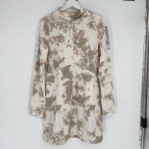 Indyeva Abito Tie Dye Long Sleeve Dress Small